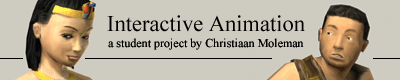 Interactive Animation - a student project by Christiaan Moleman