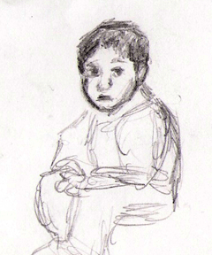 boy reference sketch