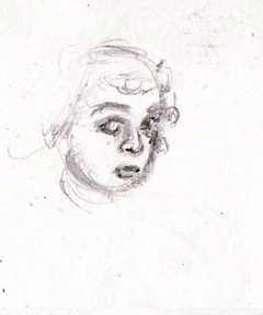 girl reference sketch